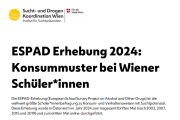 ESPAD Erhebung 2024: Informationsdokument