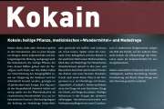 „Kokain“ Faltblatt der Österreichischen ARGE Suchtvorbeugung