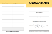 Ambulanzkarte
